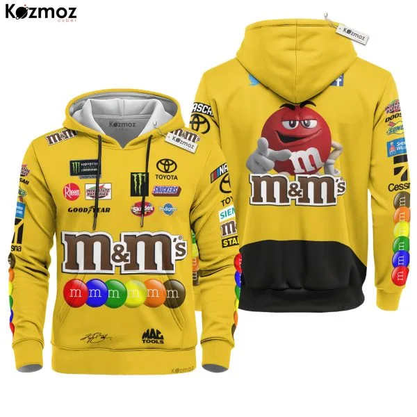 Alternative view of Kyle Busch Racing Suit M&M's 2020 Collection - Joe Gibbs NASCAR Racing