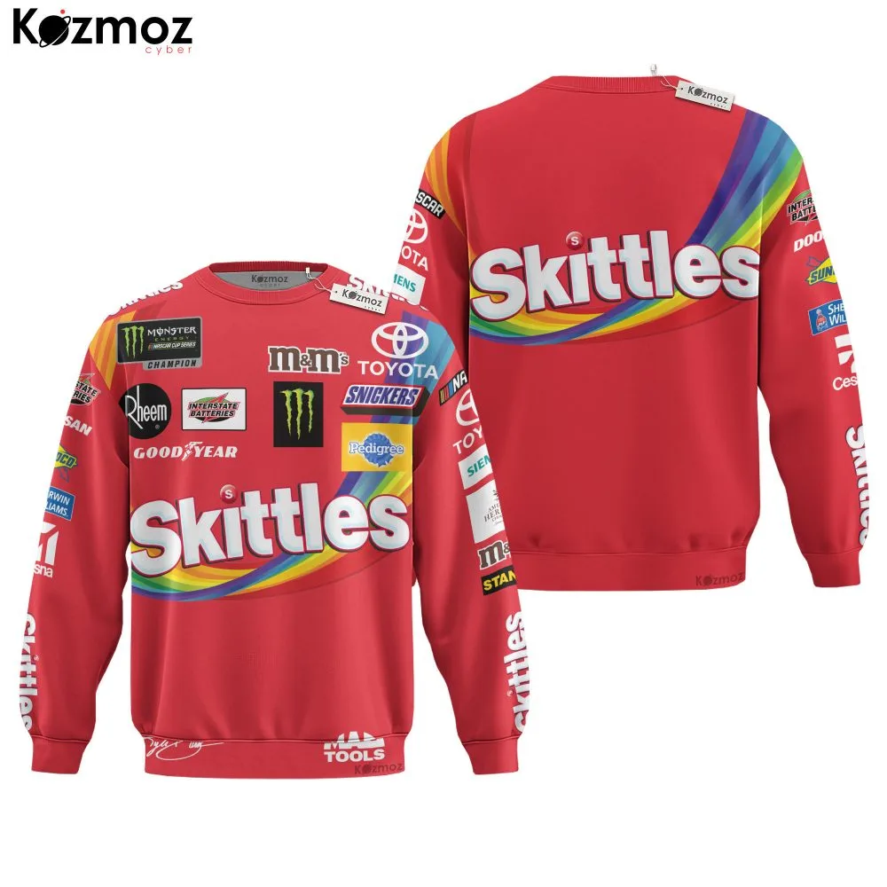 Kyle Busch Racing Suit Skittles Collection - NASCAR Racing Team - Image 2