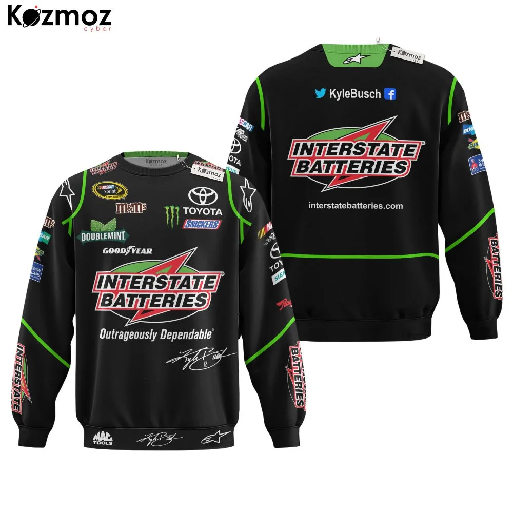 Kyle Busch Signed 2011 Interstate Batteries Collection - Joe Gibbs Racing NASCAR Racing Team - Image 4