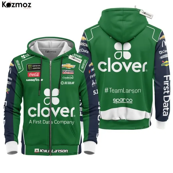Kyle Larson Racing Firesuit Costume Signed & Race-Used 2018 Collection - Hendrick Motorsports NASCAR Racing Team - Image 3