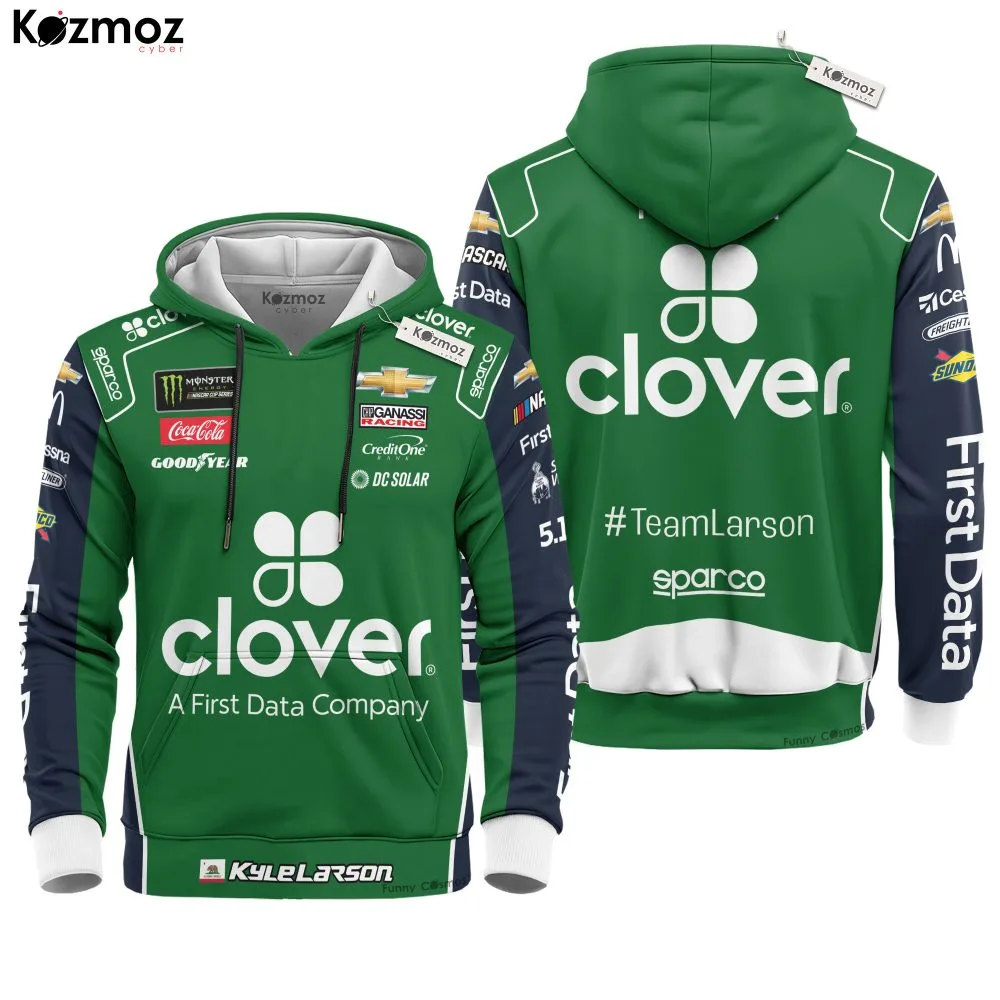 Kyle Larson Racing Firesuit Costume Signed & Race-Used 2018 Collection - Hendrick Motorsports NASCAR Racing Team - Image 2