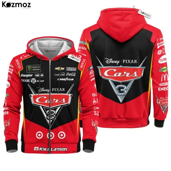 Kyle Larson Racing Firesuit Costume Target Cars 3 Pit Box 2017 Collection - Chip Ganassi Racing NASCAR Racing Team - Image 3