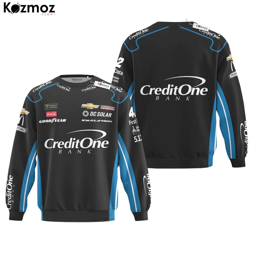 Kyle Larson Racing Hoodie Ganassi Racing Collection - NASCAR Racing Team - Image 4