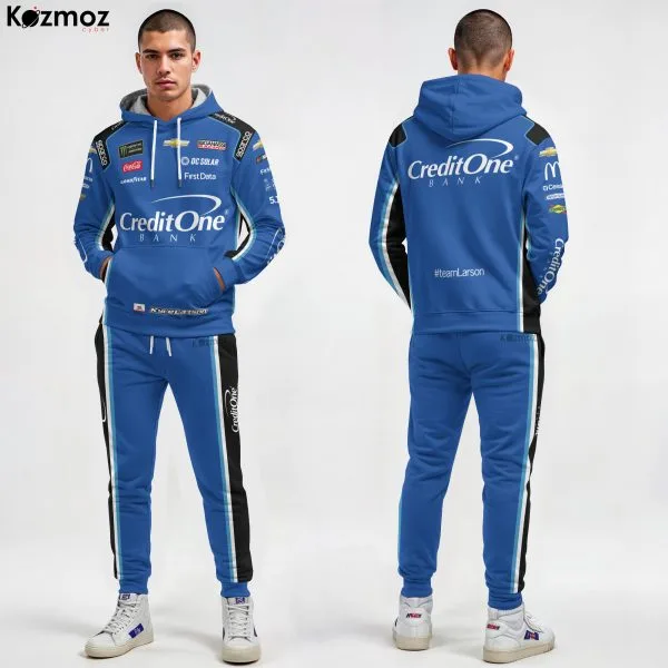 Kyle Larson Racing Suit Credit One Bank Collection - NASCAR Racing Team
