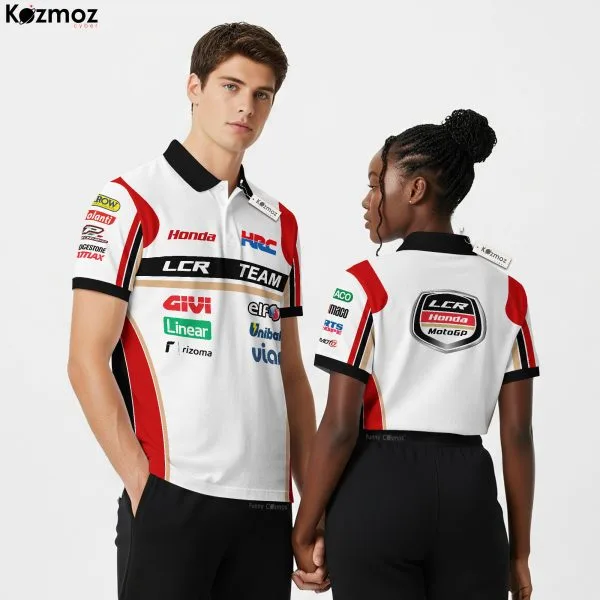 LCR Honda MotoGP Racing Polo Shirt Team Givi Racing Polo Shirt