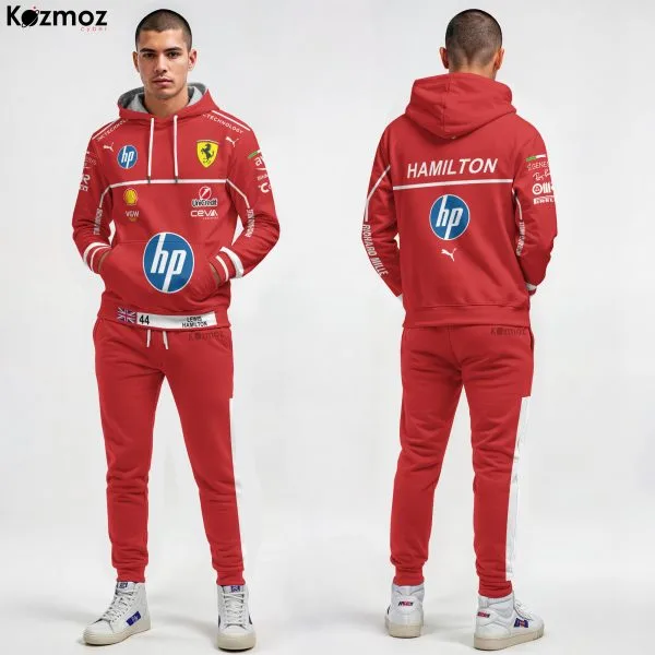 Lewis Hamilton Racing Costume HP 2025 Collection - SF Racing Team -