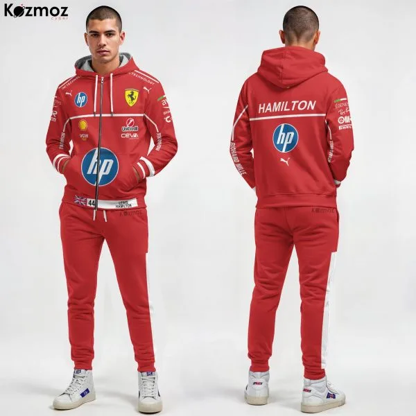 Alternative view of Lewis Hamilton Racing Costume HP 2025 Collection - SF Racing Team -