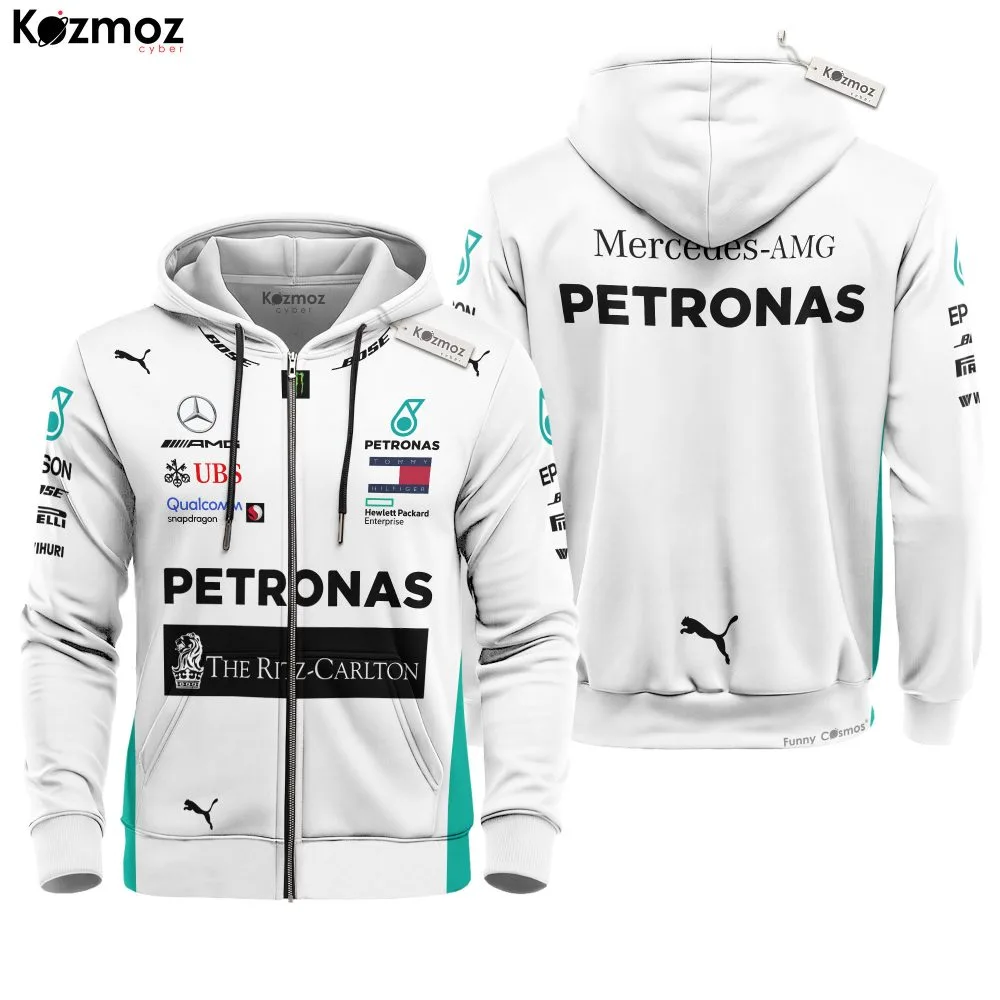 Lewis Hamilton Racing Suit 2022 W13 Collection - AMG Petronas Team - Image 3