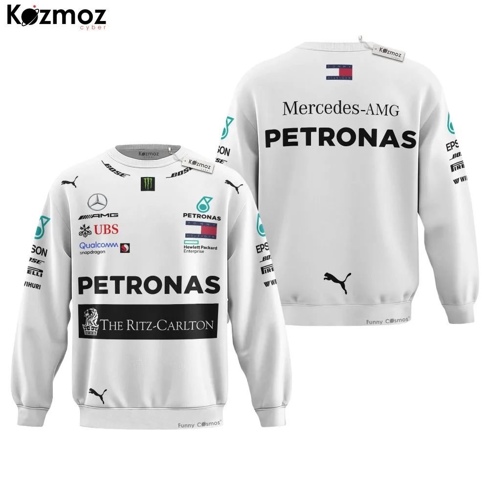 Lewis Hamilton Racing Suit 2022 W13 Collection - AMG Petronas Team - Image 4