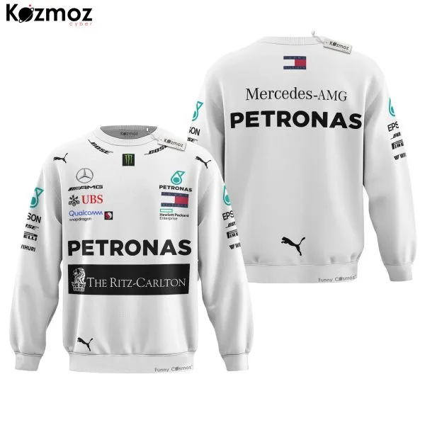 Lewis Hamilton Racing Suit 2022 W13 Collection - AMG Petronas Team - Image 4