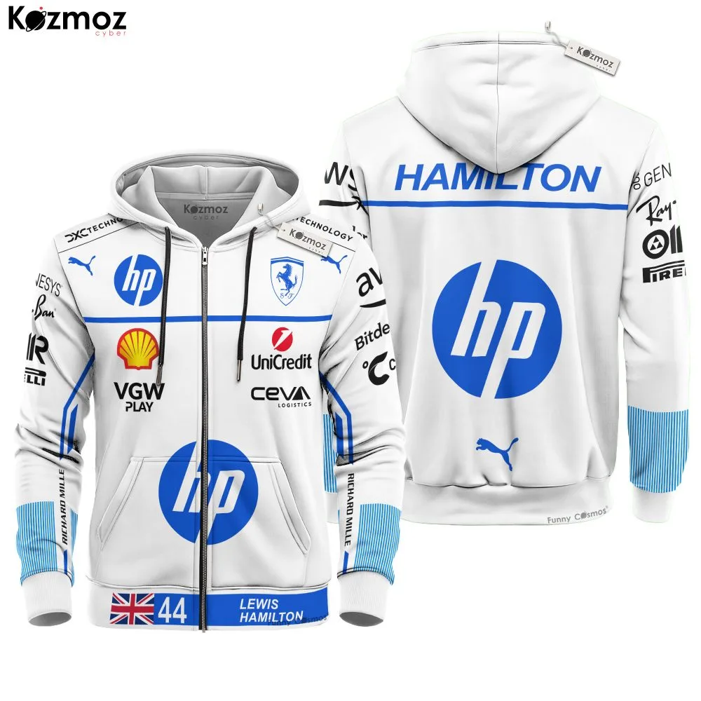 Lewis Hamilton Racing Suit 2025 Monaco GP Collection - SF Racing Team - Image 3