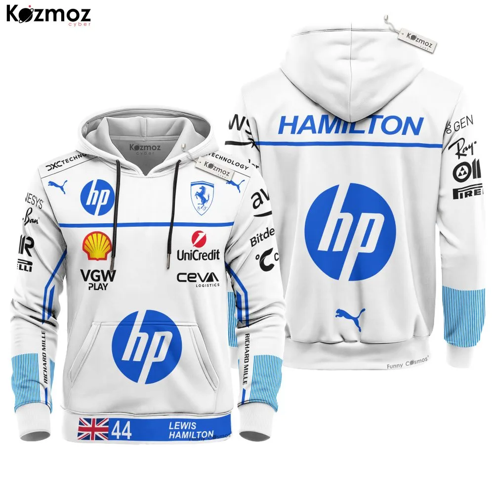 Lewis Hamilton Racing Suit 2025 Monaco GP Collection - SF Racing Team - Image 2