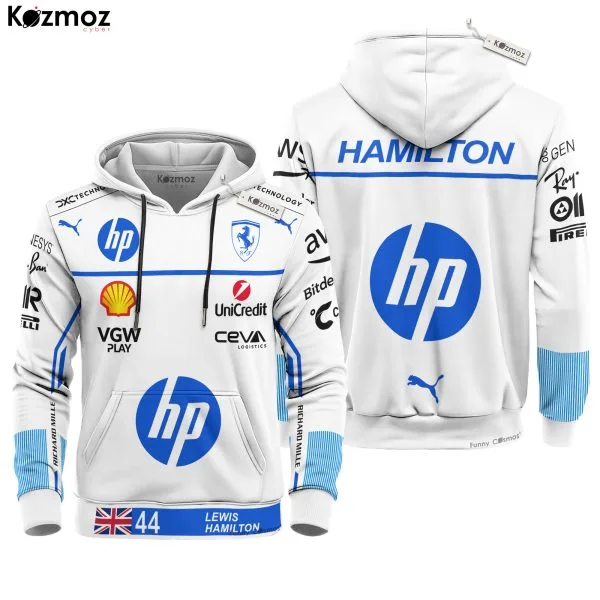 Alternative view of Lewis Hamilton Racing Suit 2025 Monaco GP Collection - SF Racing Team