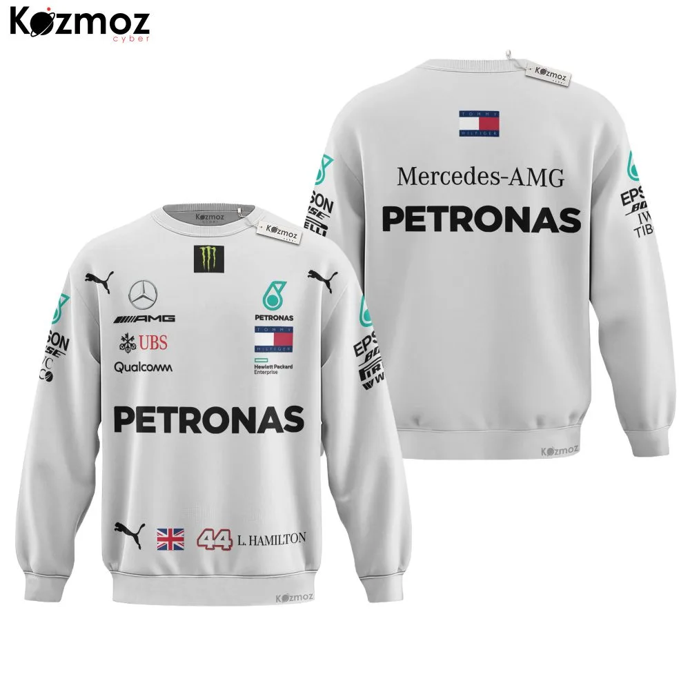 Lewis Hamilton Racing Suit AMG W09 Grand Prix 2018 Collection - AMG Petronas  Team - Image 4