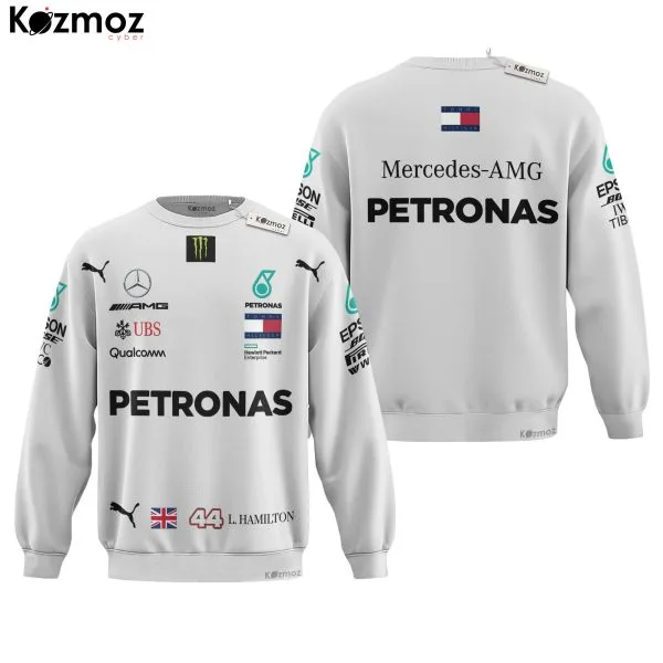 Lewis Hamilton Racing Suit AMG W09 Grand Prix 2018 Collection - AMG Petronas  Team - Image 4