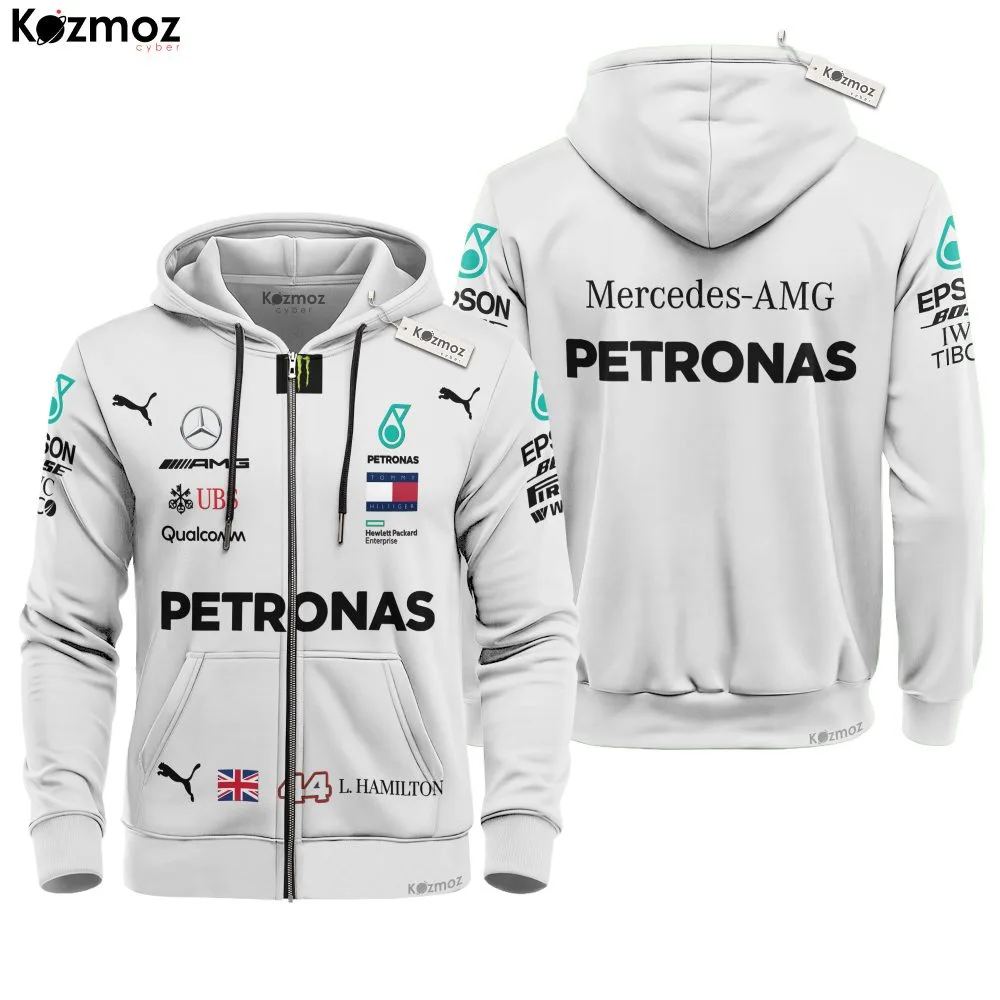 Lewis Hamilton Racing Suit AMG W09 Grand Prix 2018 Collection - AMG Petronas  Team - Image 3