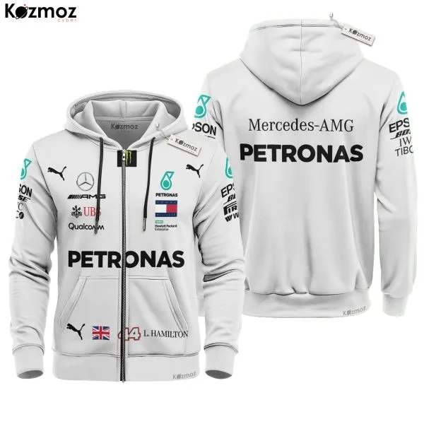 Lewis Hamilton Racing Suit AMG W09 Grand Prix 2018 Collection - AMG Petronas  Team - Image 3