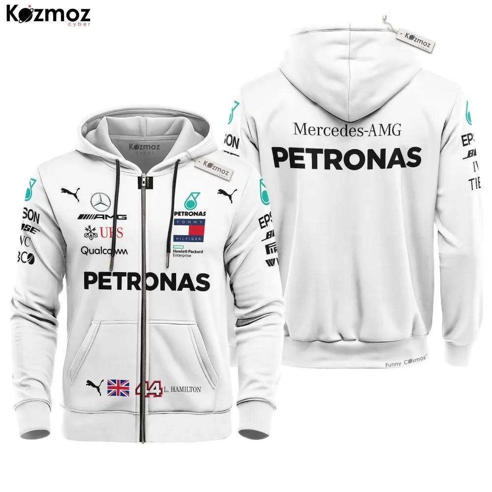 Lewis Hamilton Shirt Hoodie Racing Uniform Clothes Grand Prix Sweatshirt Zip Hoodie Sweatpant - Image 3