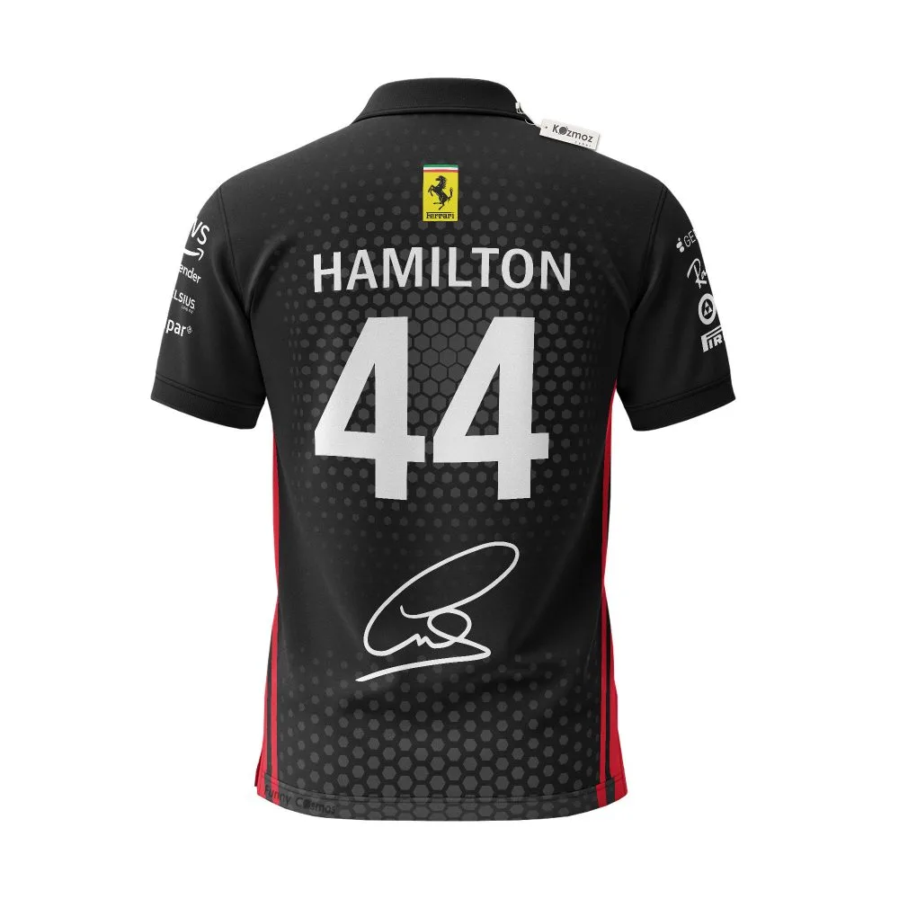 LH44 Prancing Horse Team Custom Polo Shirt - Image 3