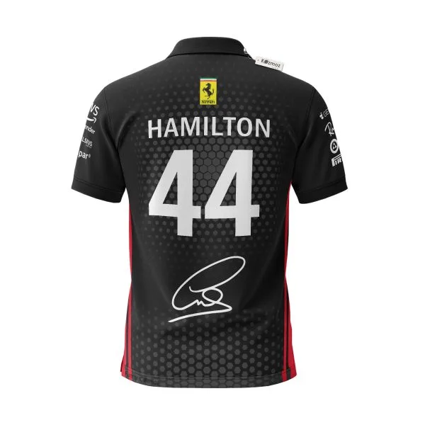 LH44 Prancing Horse Team Custom Polo Shirt - Image 3