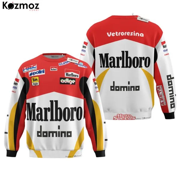 Loris Capirossi MotoGP Racing Suit 2003 Collection - Ducati MotoGP Racing Team - Image 4