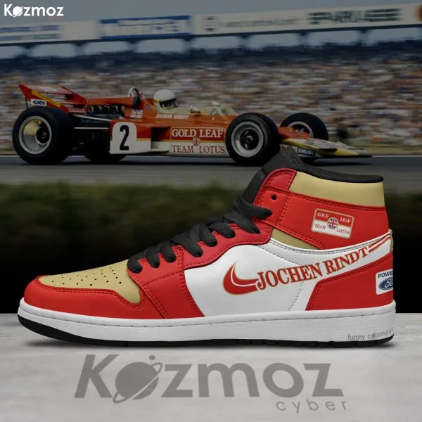 Lotus Jochen Rindt Custom Shoes Ford-Cosworth 72 Livery 1970 Racing Shoes - Image 2