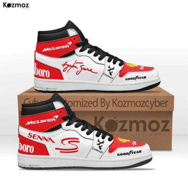 Magic Senna JD1 Sneakers McLaren MP4-8 1993 Custom Racing Shoes - 3