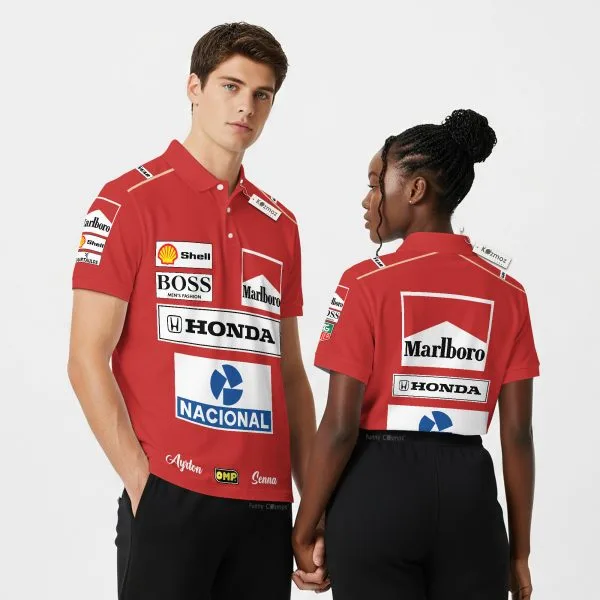 Magic Senna Polo Shirt 1988 - McLaren Honda Team