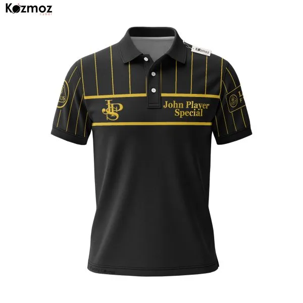 Alternative view of Magic Senna Polo Shirt (Gold Eddition) - Lotus Special Motorsport Teamwear