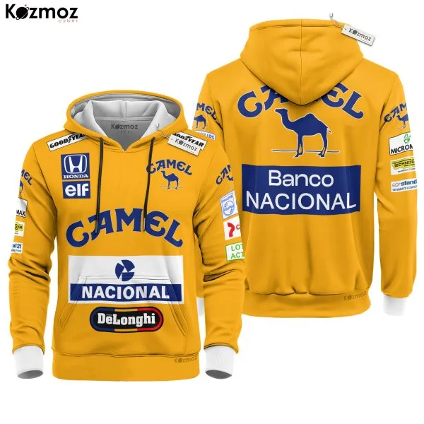 Alternative view of Magic Senna Racing Costume Camel 1987 Collection - Lotus Racing Team