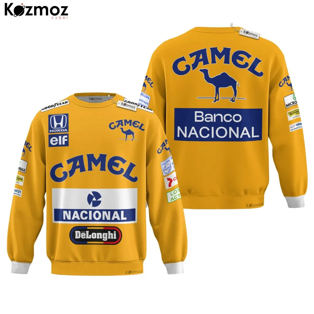 Magic Senna Racing Costume Camel 1987 Collection - Lotus Racing Team - Image 5