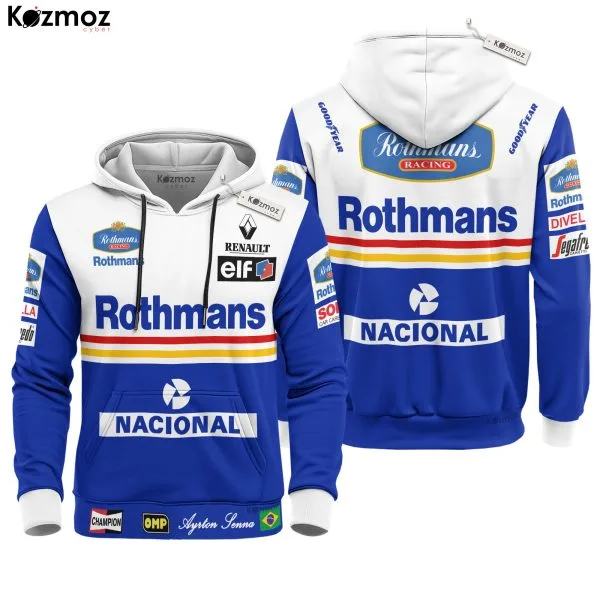 Alternative view of Magic Senna Racing Costume Rothmans 1994 Collection - Williams Renault Racing Team