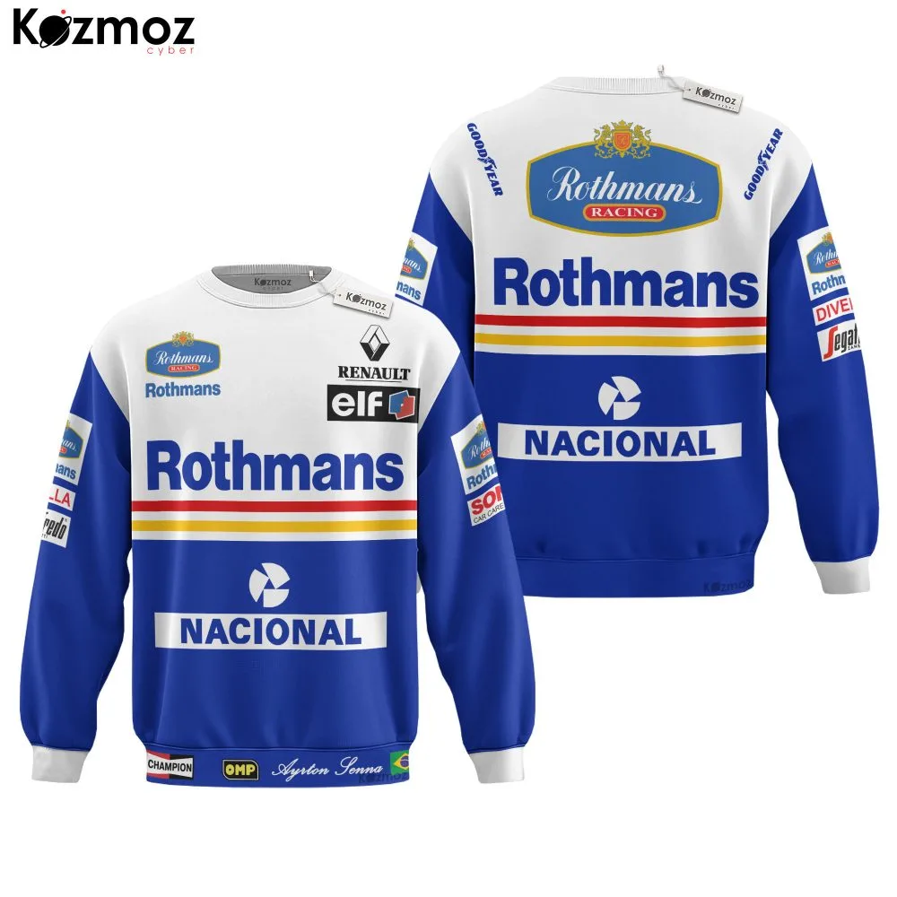 Magic Senna Racing Costume Rothmans 1994 Collection - Williams Renault Racing Team - Image 4