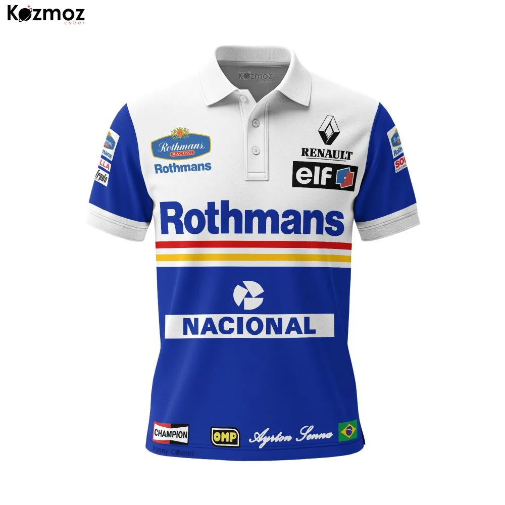 Magic Senna Racing Costume Rothmans 1994 Collection - Williams Renault Racing Team - Image 6