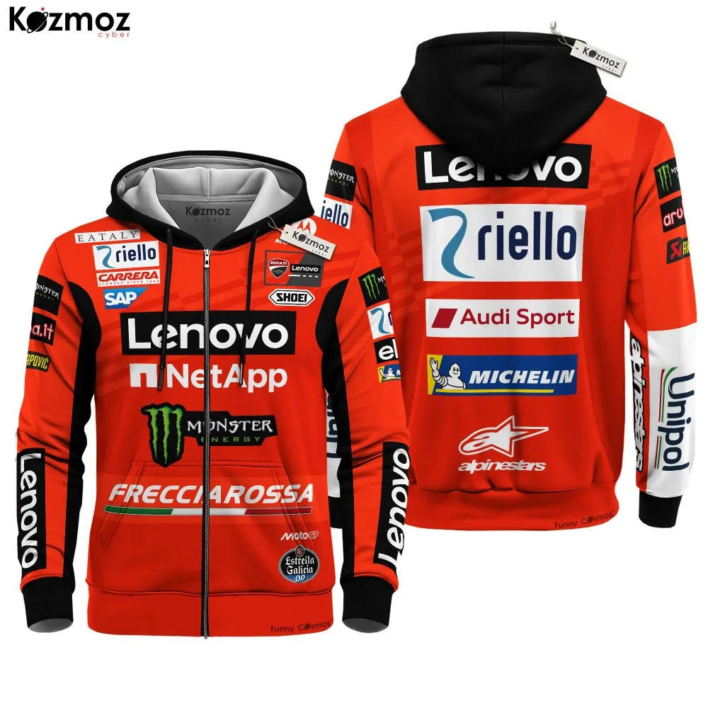 Marc Marquez Racing Costume Ducati MotoGP 2025 Collection - Ducati MotoGP Racing Team - Image 3