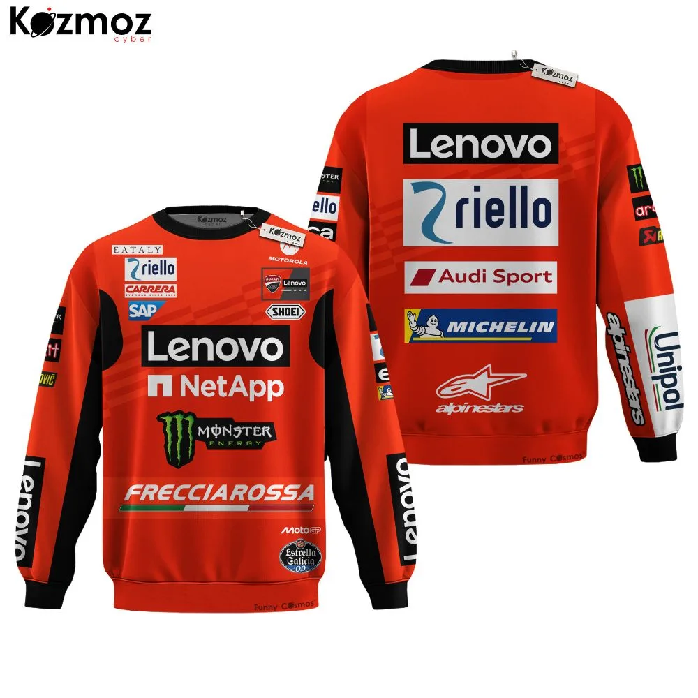 Marc Marquez Racing Costume Ducati MotoGP 2025 Collection - Ducati MotoGP Racing Team - Image 4