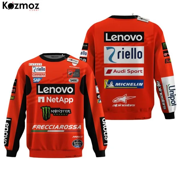 Marc Marquez Racing Costume Ducati MotoGP 2025 Collection - Ducati MotoGP Racing Team - Image 4