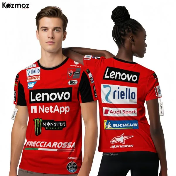 Marc Marquez Racing Costume Ducati MotoGP 2025 Collection - Ducati MotoGP Racing Team - Image 8