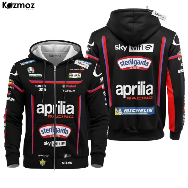 Marco Bezzecchi Racing Costume Suit 2025 - Aprilia Racing MotoGP Team - Image 4