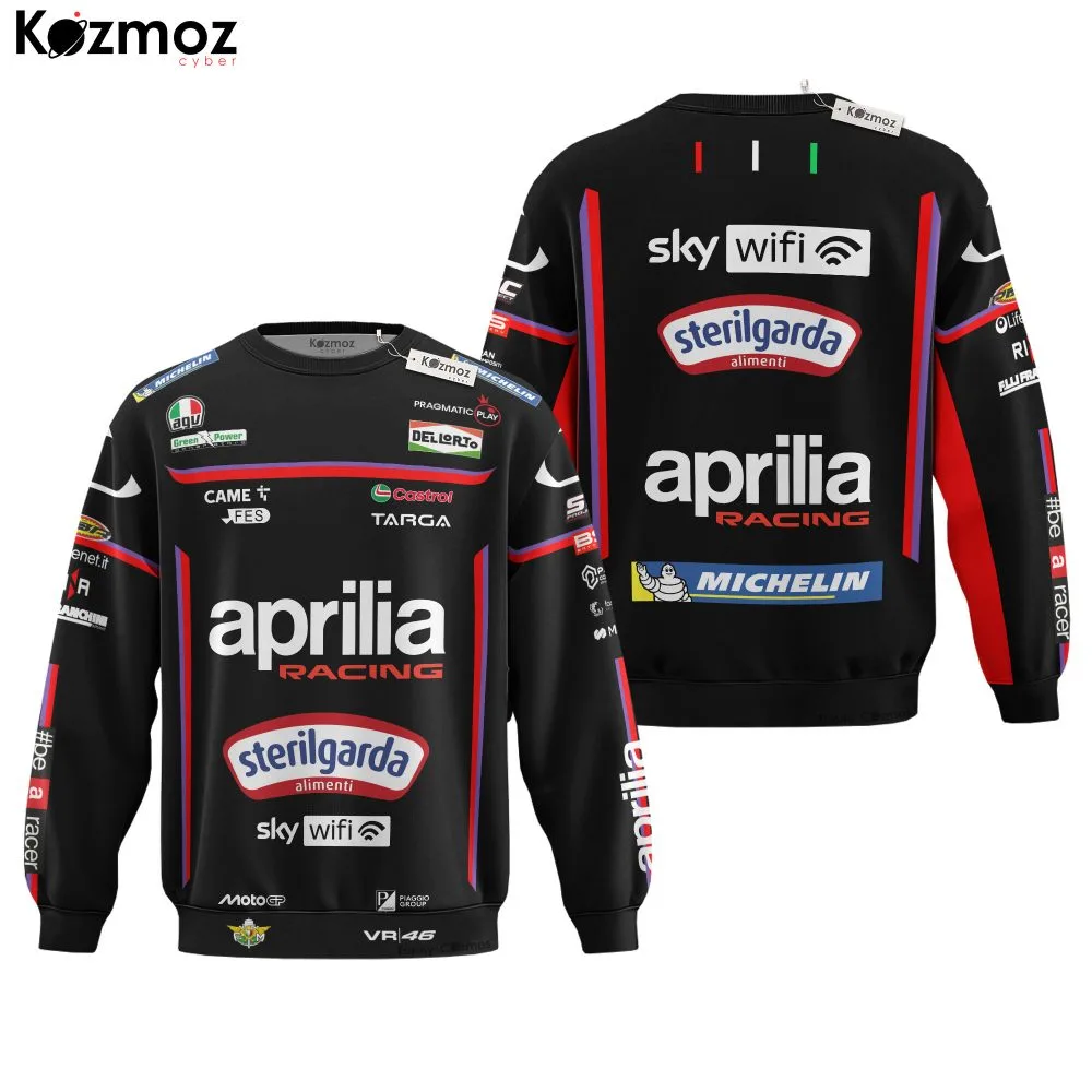 Marco Bezzecchi Racing Costume Suit 2025 - Aprilia Racing MotoGP Team - Image 5