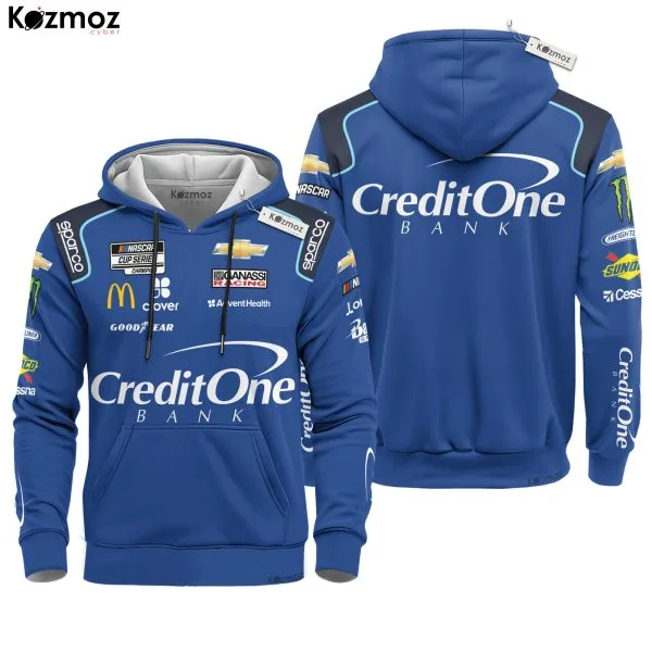 Alternative view of Matt Kenseth Racing Suit Credit One Bank 2020 Collection - NASCAR Racing Team