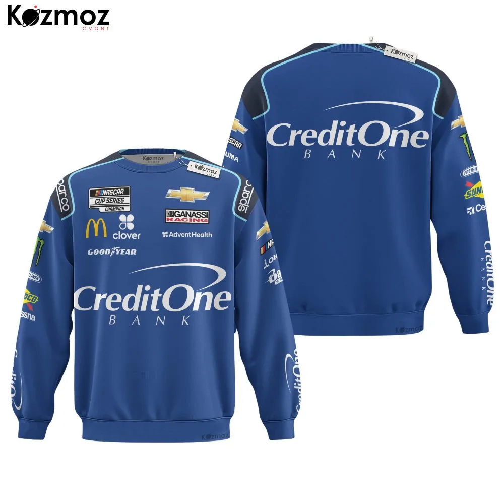 Matt Kenseth Racing Suit Credit One Bank 2020 Collection - NASCAR Racing Team - Image 4