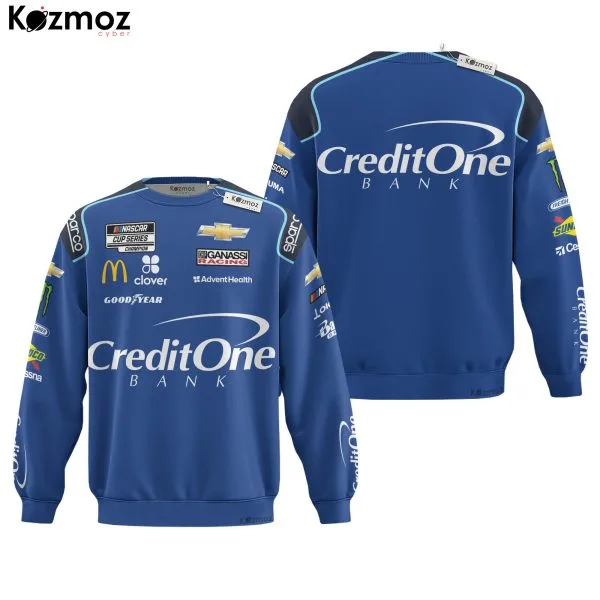 Matt Kenseth Racing Suit Credit One Bank 2020 Collection - NASCAR Racing Team - Image 4