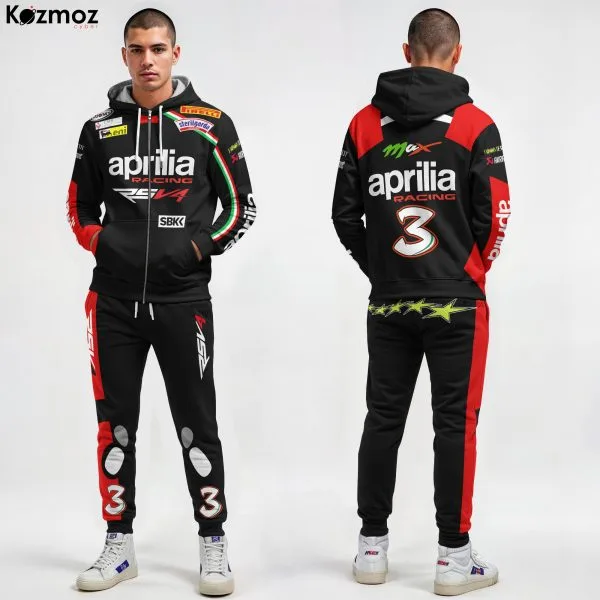 Alternative view of Max Biaggi Racing Costume Suit 2012 - Aprilia RSV4 SBK