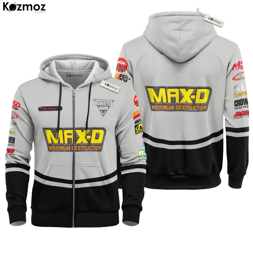 Max-D Fan Gear Motorsport Set - Monster Jam Suit - - Image 4