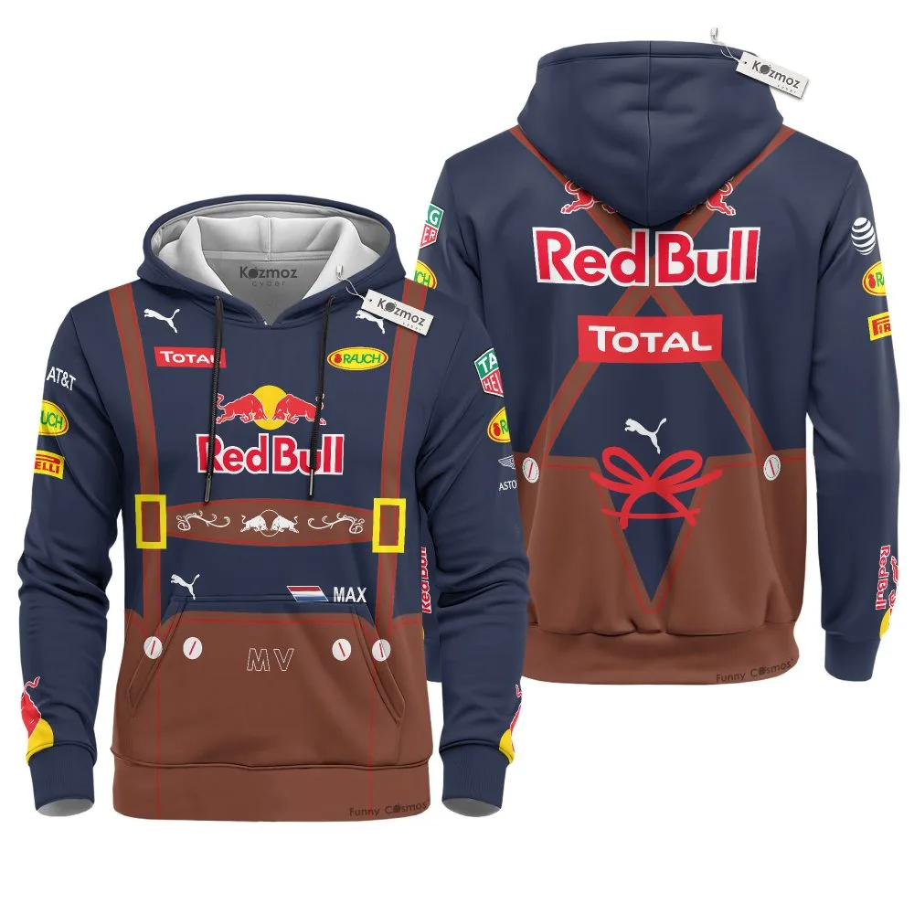 Max Verstappen F1 Austrian GP 2016 Lederhosen Livery Costume Racing Suite - Image 3