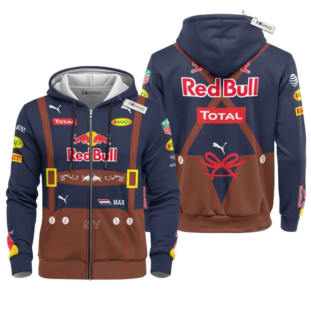 Max Verstappen F1 Austrian GP 2016 Lederhosen Livery Costume Racing Suite - Image 4