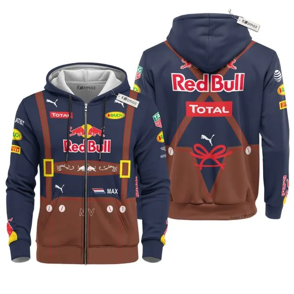 Max Verstappen F1 Austrian GP 2016 Lederhosen Livery Costume Racing Suite - Image 4