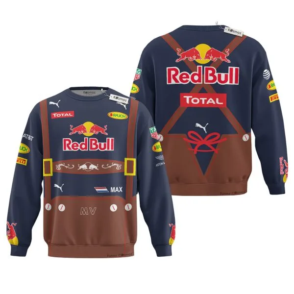 Max Verstappen F1 Austrian GP 2016 Lederhosen Livery Costume Racing Suite - Image 5