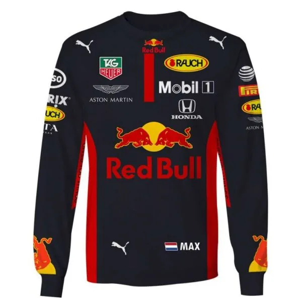 Max Verstappen Hoodie RB Racing 2020 Custom Racing Hoodie - Image 4